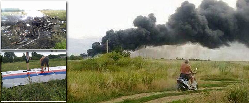 Malaysia Airlines 295 Penumpang Ditembak Jatuh di  Ukraina?